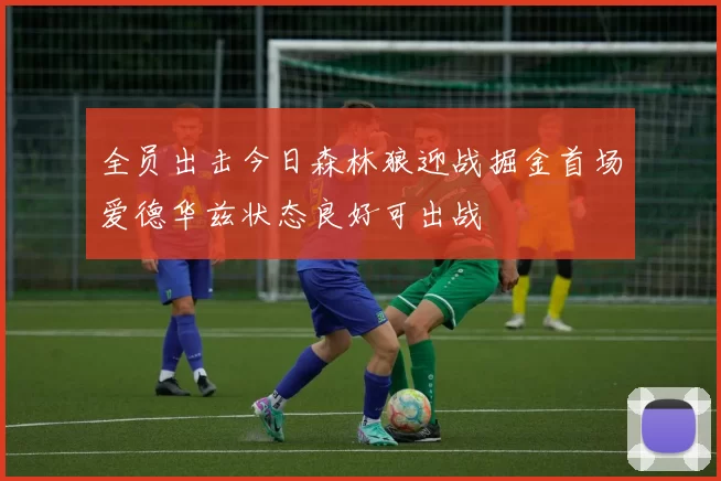 全员出击今日森林狼迎战掘金首场爱德华兹状态良好可出战